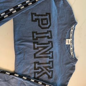 Victoria Secret PINK long sleeve crew sweater